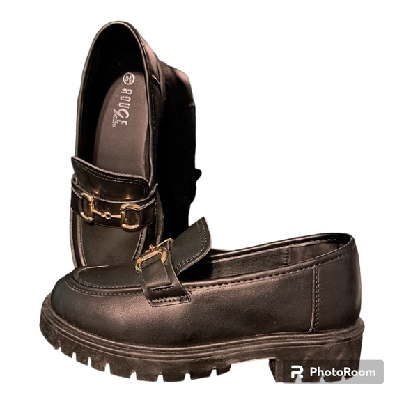 Rouge Helium Loafers Size 8.5 - Picture 1 of 9